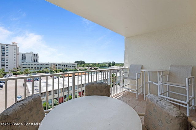 1000 N Atlantic Ave Unit 614, Cocoa Beach, FL 32931 - balcony featuring a city view