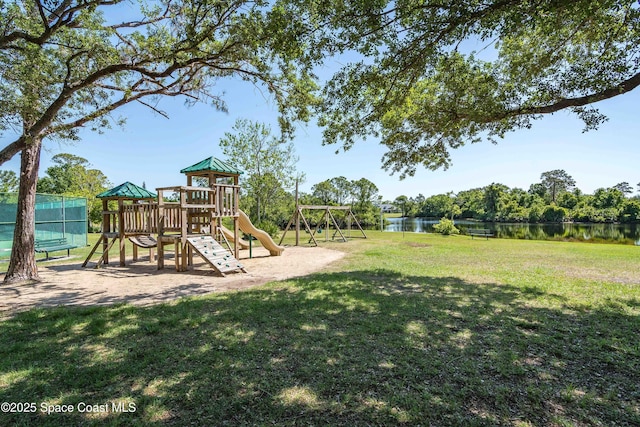 3750 Shady Run Rd, Melbourne, FL 32934 - community playground with a water view