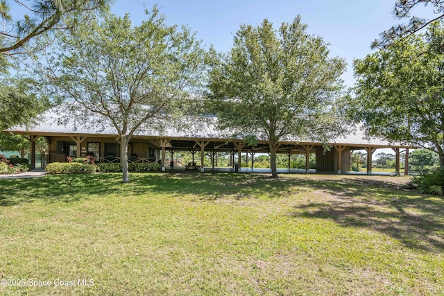 3750 Shady Run Rd, Melbourne, FL 32934 - view of green lawn