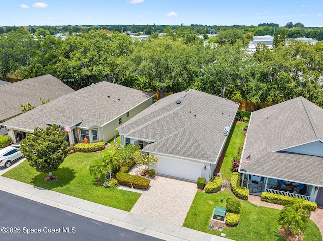 638 Brockton Way W, Melbourne, FL 32904 - aerial view of property and surrounding area