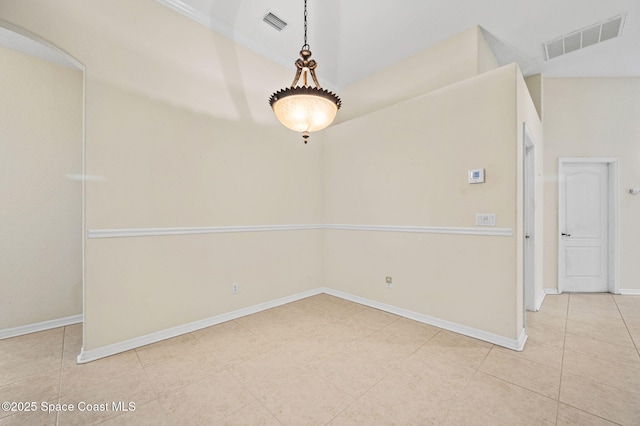 638 Brockton Way W, Melbourne, FL 32904 - tiled empty room featuring baseboards