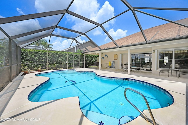 1068 Egret Lake Way, Melbourne, FL 32940 - outdoor pool with a patio