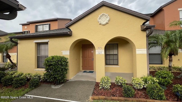 975 Luminary Cir Unit 103, Melbourne, FL 32901 - view of front of property with stucco siding