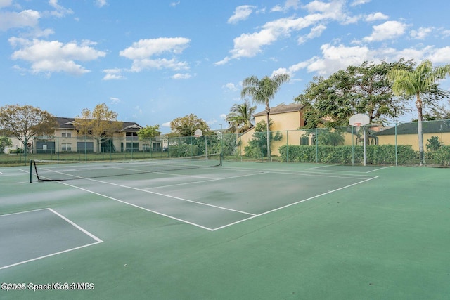 975 Luminary Cir Unit 103, Melbourne, FL 32901 - view of tennis court featuring community basketball court