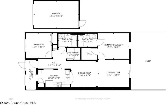 975 Luminary Cir Unit 103, Melbourne, FL 32901 - home floor plan