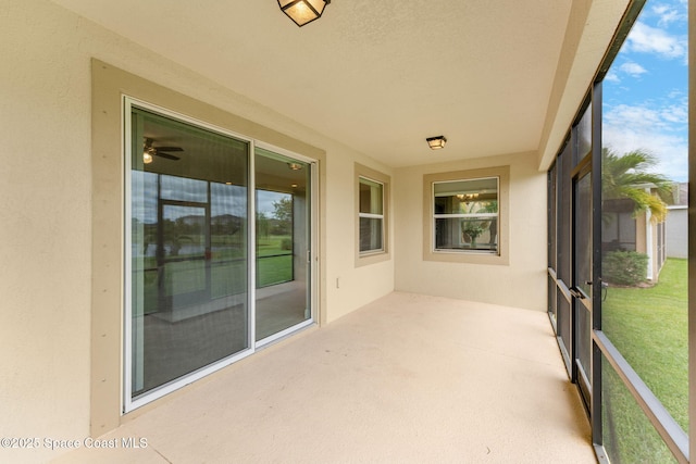 2810 Amethyst Way, Melbourne, FL 32940 - unfurnished sunroom featuring carpet
