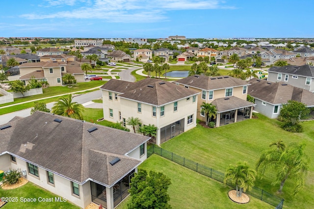 2810 Amethyst Way, Melbourne, FL 32940 - aerial view of residential area with a nearby body of water