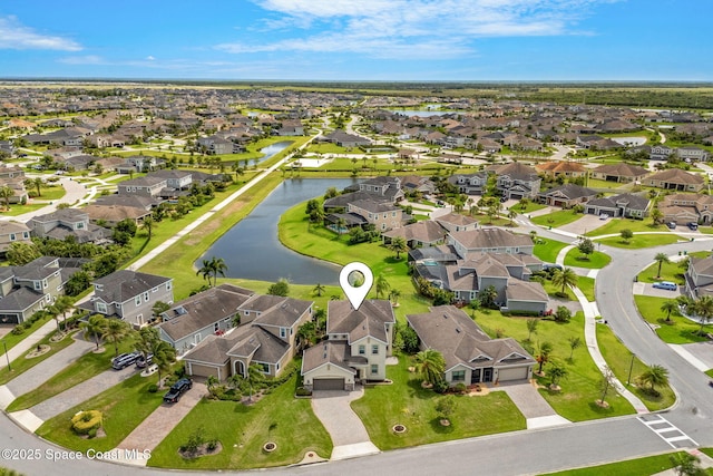 2810 Amethyst Way, Melbourne, FL 32940 - aerial view of residential area featuring a large body of water