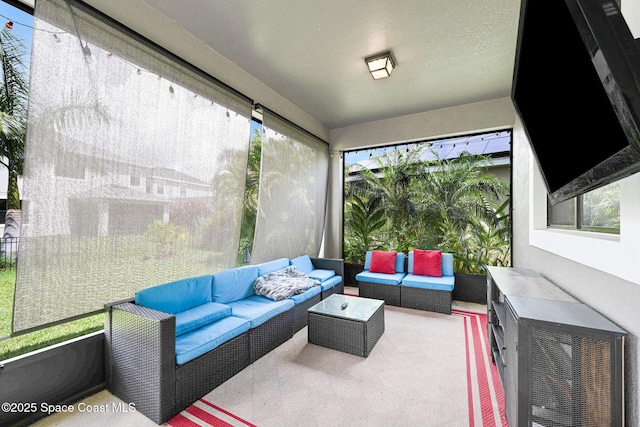 8212 Paragrass Ave, Melbourne, FL 32940 - sunroom / solarium with an outdoor hangout area
