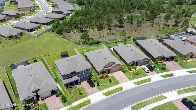 637 Old Country Rd SE, Palm Bay, FL 32909 - aerial perspective of suburban area