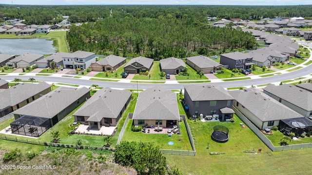637 Old Country Rd SE, Palm Bay, FL 32909 - aerial perspective of suburban area with a large body of water