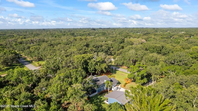3203 Wind Song Ct, Melbourne, FL 32934 - bird's eye view of a forest