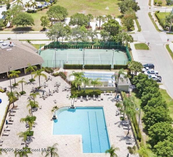 2009 Tullagee Ave, Melbourne, FL 32940 - view of property location with a pool