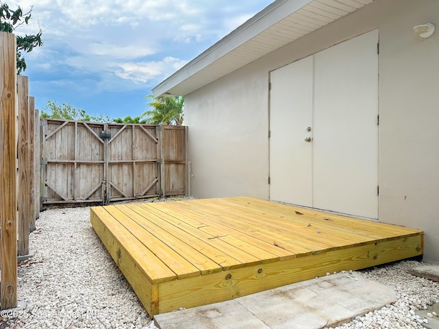 234 Micanopy Ct, Indian Harbour Beach, FL 32937 - deck featuring a gate