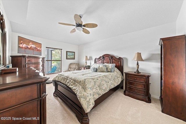 1776 Sawgrass Dr SW, Palm Bay, FL 32908 - bedroom with carpet, a ceiling fan, and baseboards