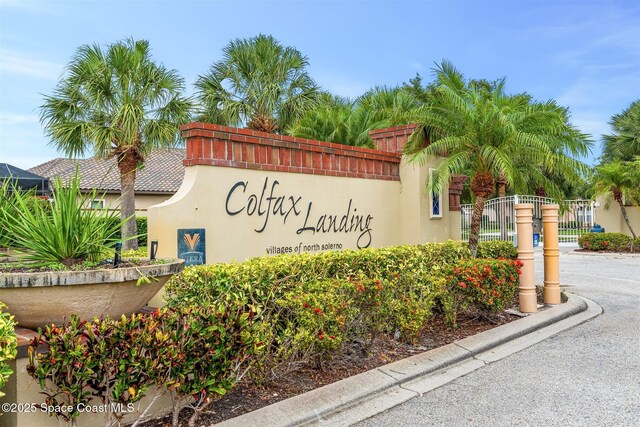 3360 Thurloe Dr, Rockledge, FL 32955 - view of community sign