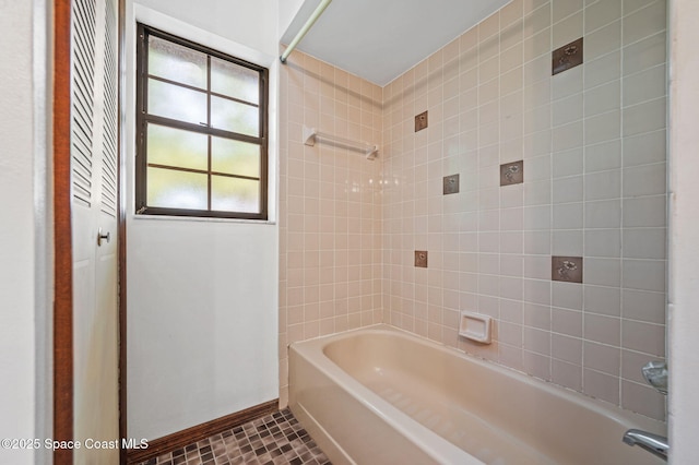 7001 Windover Way, Titusville, FL 32780 - full bath featuring bathing tub / shower combination and baseboards