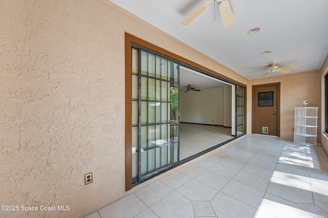7001 Windover Way, Titusville, FL 32780 - view of unfurnished sunroom