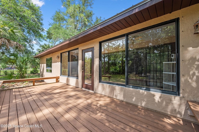 7001 Windover Way, Titusville, FL 32780 - view of deck