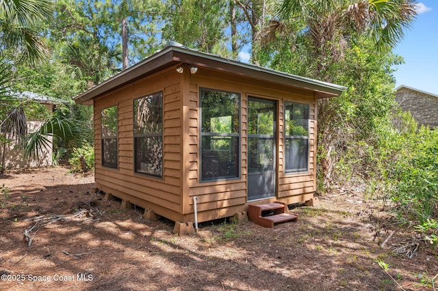 7001 Windover Way, Titusville, FL 32780 - view of outdoor structure featuring entry steps