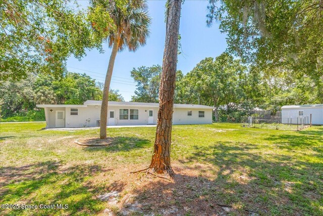 439 Blue Heron Rd, Melbourne Village, FL 32904 - view of yard