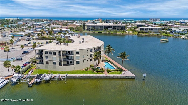 4125 W End Rd Unit 405, Cocoa Beach, FL 32931 - bird's eye view of a nearby body of water