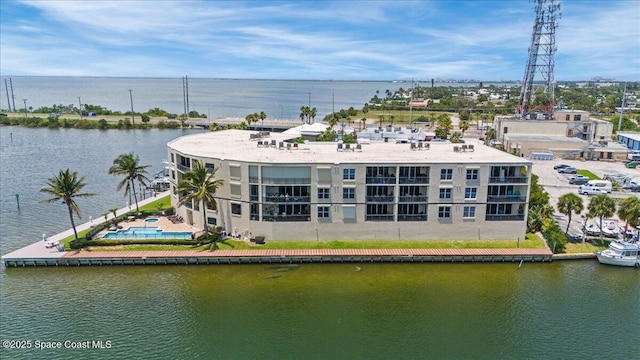 4125 W End Rd Unit 405, Cocoa Beach, FL 32931 - aerial view of a large body of water