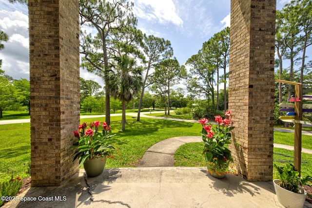 4956 Corfu Dr, Cocoa, FL 32926 - view of patio