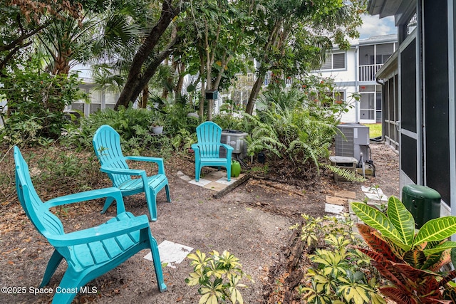 403 Seaport Blvd Unit T145, Cape Canaveral, FL 32920 - view of yard with central AC