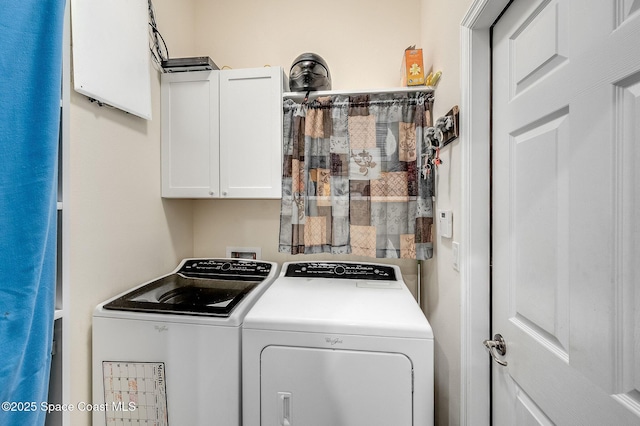 4725 Papaya St, Cocoa, FL 32926 - laundry room featuring washing machine and clothes dryer and cabinet space