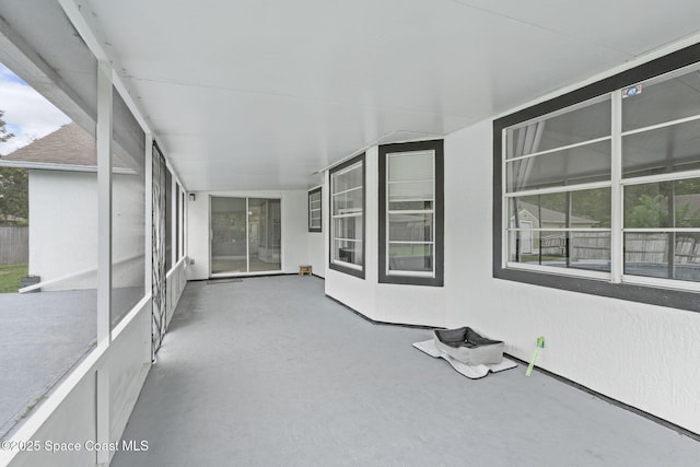822 Lamplighter Dr NW, Palm Bay, FL 32907 - view of unfurnished sunroom