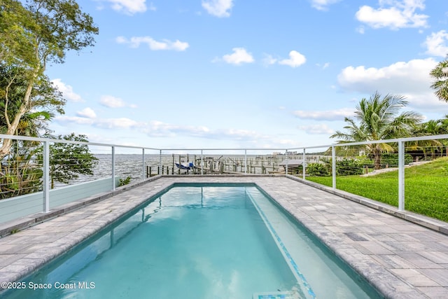 1313 Worth Ct NE, Palm Bay, FL 32905 - view of pool with a yard