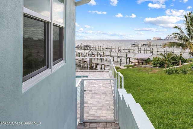 1313 Worth Ct NE, Palm Bay, FL 32905 - balcony with a water view