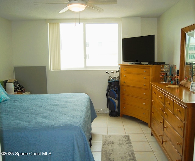 2020 N Atlantic Ave Unit 508-N, Cocoa Beach, FL 32931 - bedroom with light tile patterned flooring