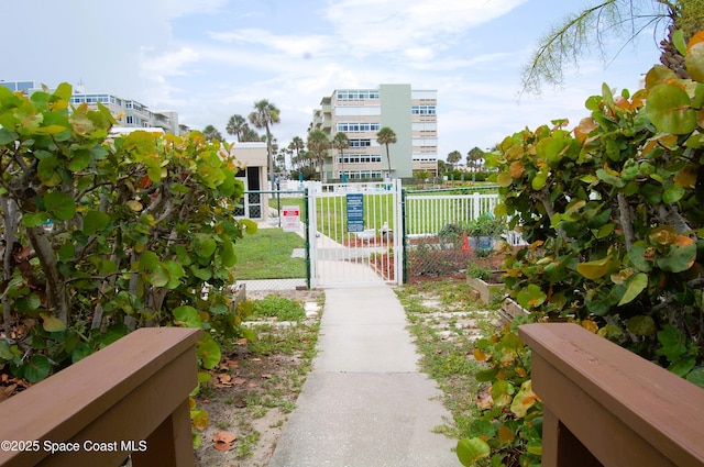 2020 N Atlantic Ave Unit 508-N, Cocoa Beach, FL 32931 - view of gate