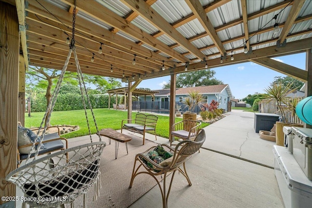 609 Tallwood Cir, Melbourne, FL 32904 - view of patio / terrace