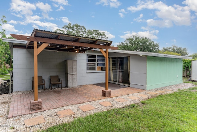 2109 Ivy Dr, Cocoa, FL 32922 - back of property featuring a patio