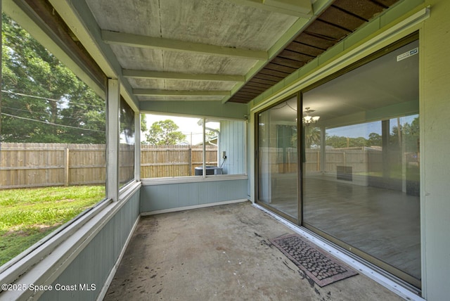 581 Howe Ave SE, Palm Bay, FL 32909 - view of unfurnished sunroom