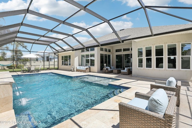 1025 Aranceto Cir, Merritt Island, FL 32952 - swimming pool featuring outdoor lounge area and a patio area