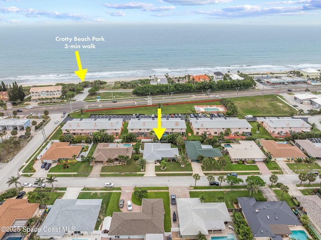 715 Atlantic Dr, Satellite Beach, FL 32937 - aerial overview of property's location featuring nearby suburban area