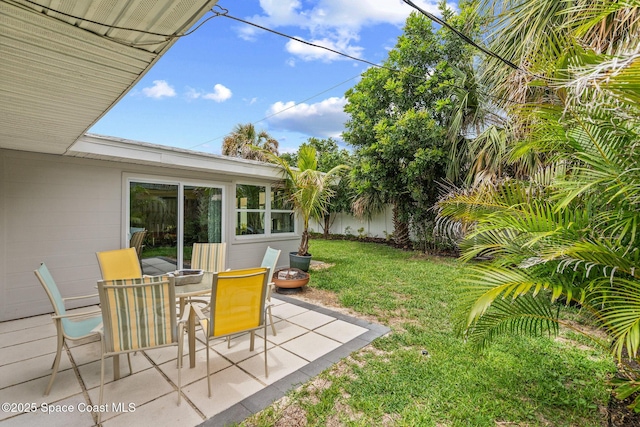 715 Atlantic Dr, Satellite Beach, FL 32937 - view of yard featuring a patio area