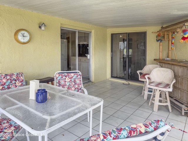 1395 Angler St, Merritt Island, FL 32952 - view of patio / terrace featuring outdoor dining area