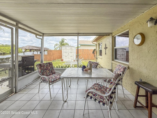1395 Angler St, Merritt Island, FL 32952 - sunroom / solarium featuring healthy amount of natural light