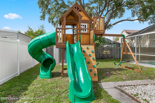 4236 Pondapple Dr, Titusville, FL 32796 - view of jungle gym