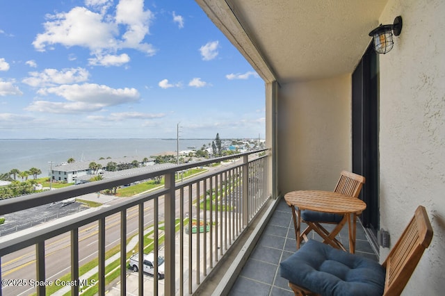 3221 S Atlantic Ave Unit 703, Cocoa Beach, FL 32931 - balcony featuring a water view