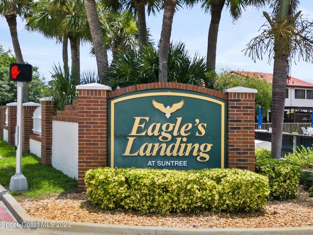 105 Osprey Ct, Melbourne, FL 32940 - view of community sign