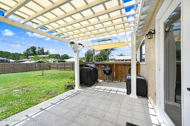 946 Stage St SE, Palm Bay, FL 32909 - view of patio with area for grilling