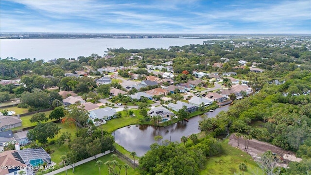 990 Harbor Pines Dr, Merritt Island, FL 32952 - aerial view of property's location featuring a nearby body of water and nearby suburban area