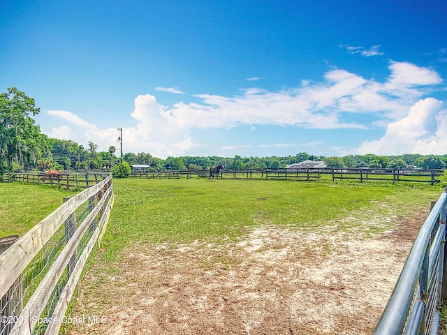 750 SW 91st Pl, Ocala, FL 34476 - view of yard featuring a rural view