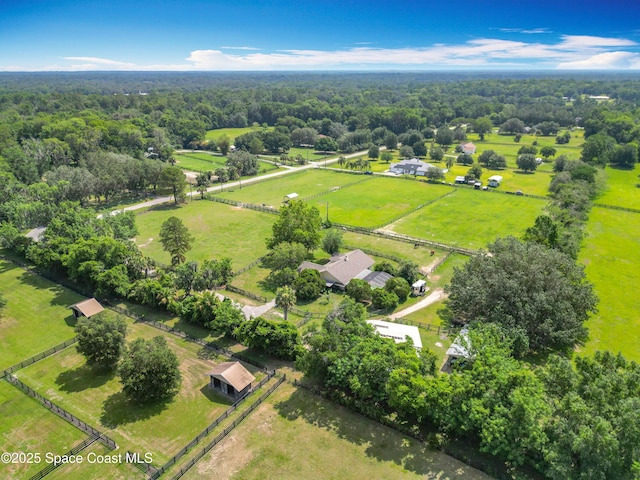 750 SW 91st Pl, Ocala, FL 34476 - aerial view of sparsely populated area with a forest